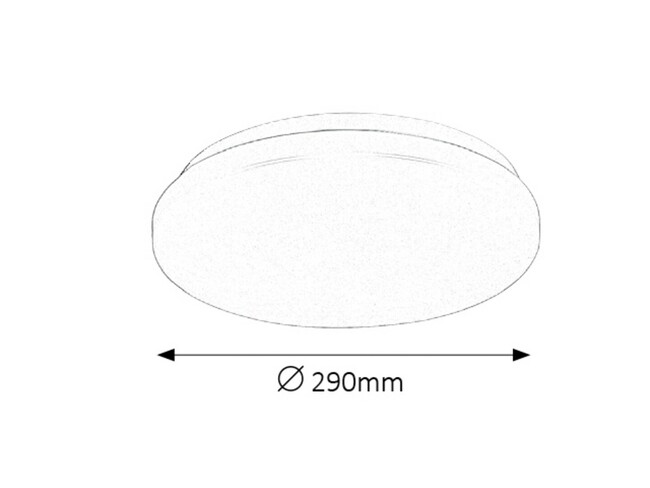 Svietidlo ROB kruh - LED/20W, IP20 - 2284