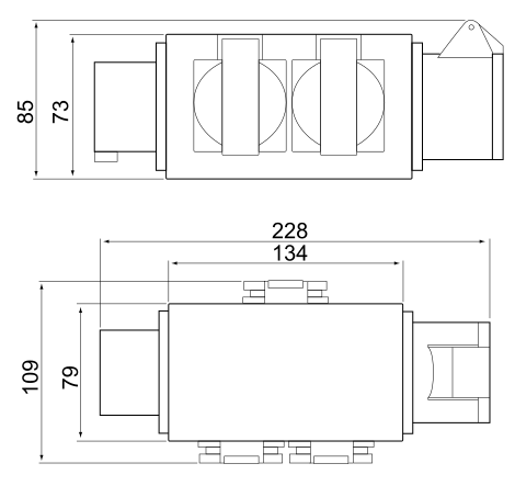 Multifunkčný priemyselný rozbočovač