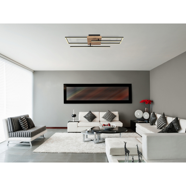 Stropné svietidlo KENDRA - 24W, 3500/1800lm,IP20 - 67276-24