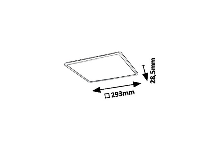 Svietidlo PAVEL - LED/18W, IP20 - 3429