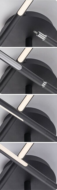 Svietidlo HENLI - 30W, 1300lm, čierne, IP20 - 71056