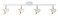 Svietidlo KAREN - LED/16W (1120lm, 3000K), IP20 - 6669