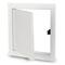 Revízne dvierka biele, 250x250 kovové