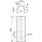 DIN lišta 2,0 m perforovaná 35x15