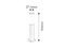 Svietidlo BLACK TORCH - E27/25W, IP44 - 8147