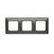 Simon54 Premium - Rámček 3- násobný, antracitový