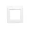 Simon54 Premium - Rámček 1- násobný, biely