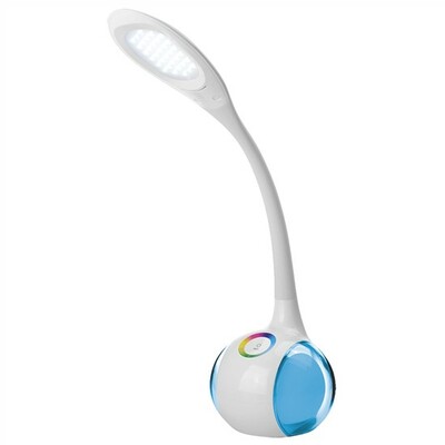 Lampa stolná stmievateľná, 6W, 256 farieb, s podsvietením
