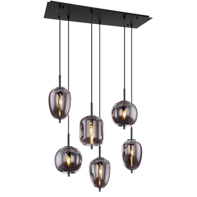 Závesné svietidlo BLACKY - 40W,E14,IP20 - 15345-6