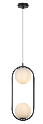 Závesné svietidlo GHITA - E27/2x max. 20W, IP20 - 72029