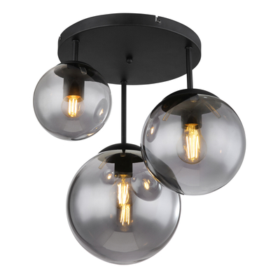 Stropné svietidlo JOEL - 60W, E27, IP20 - 1581-3DRS
