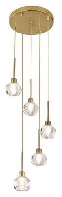 Svietidlo KASSIA - G9/5x max. 5W, IP20 - 5396