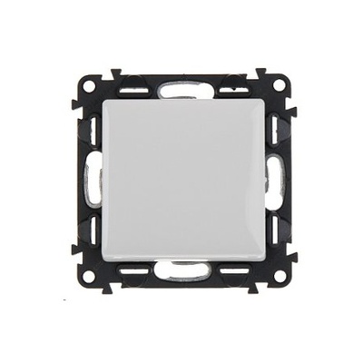 VALENA life - vypínač č.:6, IP44, biely