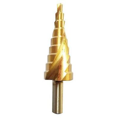 Vrták do kovu,stupňovitý, špirálový,04-20mm, STREND PRO