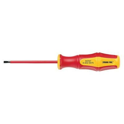 Skrutkovač STREND PRO CX547A, VDE 0,4x2,5x075 mm
