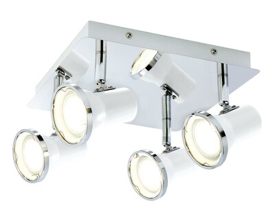 Svietidlo STEVE - LED/18W, GU10/4x max. 15W, IP44 - 5500