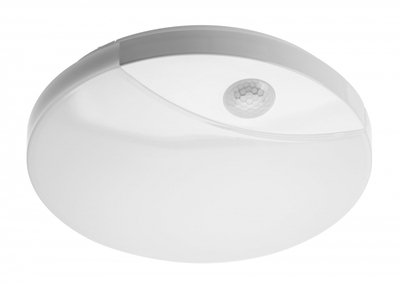 Svietidlo stropné LOGOS LED s pohybovým senzorom, 16W, IP44, 1200lm