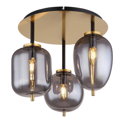 Stropné svietidlo BLACKY I - 40W,E14,IP20 - 15345-3DMM