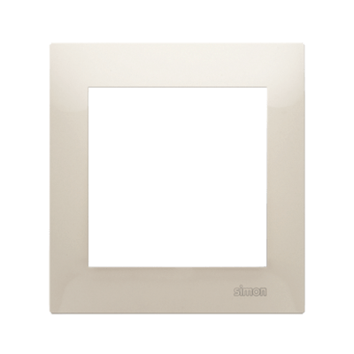 Simon 54 Premium - Rámček 1- násobný,, krémový