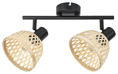 Svietidlo RATTAN - E14/2x max. 15W, IP20 - 3134