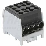 Svorka rozd. 2x25/6x16mm2, čierná