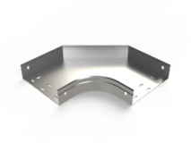 Kovový žľab - 90° koleno BASOR 150x60, 2/1345