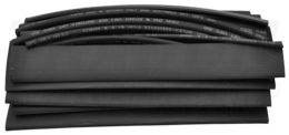 Súpr. tenkost. zmršť.trubičiek,2:1,čierne,15x150mm