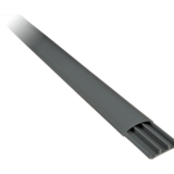 PVC žľab podlahový kanál - 75 - 2m, sivý