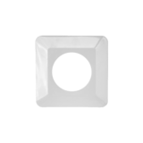 Kryt pod vypínač/zásuvku biely