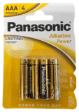 Batéria Panasonic AAA/LR03, alkalická, blister 4ks