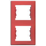 SEDNA - rámik 2P, červený ,zvislý