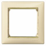 VALENA - rámik 1P, béžový + zlato