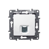 NILOE - zásuvka RJ45, kategória 6, biela