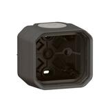 PLEXO - krabica 1P - sivá