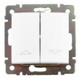 VALENA - ovládač žalúzií (tlačidlo), biely