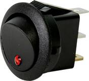 Vypínač kolískový 12V,2-pol. 10A