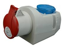 Zásuv. nást.400V+230V IP44 IZVZ1643