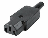 Zásuvka 240V, AC 3 pól
