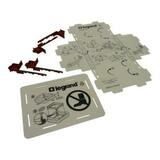 Podlahová krabica LEGRAND - rám 8/12 modulová