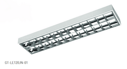 Svietidlo mriežkové 2x120cm LED, prisadené