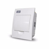 Rozvodnica zapustená 6-modulová biele dvierka