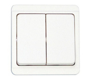TESLA - vypínač č.5, biely