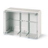 Krabica nadom. 300x220x120, IP56, priesvitný kryt