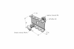 Spojka žľabu Merkur 2