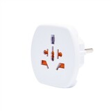 Cestovný adaptér pre cudzincov v SR, biely