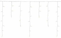 Reťaz Vianoce Icicle, 800 LED teplá biela, cencúľová, jednoduché svietenie