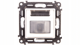 VALENA life - automatický spínač so zabudovaným osvetlením - biely