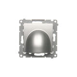 SIMON54 - káblový vývod, stieborný matný