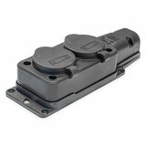 Zásuvka gumená 240V, 2P