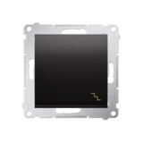 Simon54 Nature - Rámček 1- násobný, drevo Wenge/striebro